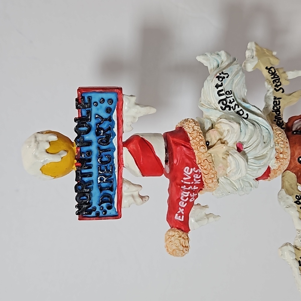 House of Lloyd Christmas Around the World VTG Twistable North Pole Directory - Picture 3 of 8